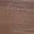 Sterling silver station necklace, 'Bamboo Link' - Sterling Silver Station Necklace Hand Crafted in Indonesia (image 2) thumbail