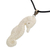 Bone pendant necklace, 'Timid Sea Horse' - Hand Made Bone Pendant Necklace Sea Horse from Indonesia (image 2c) thumbail