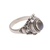 Labradorite locket ring, 'Shimmering Shrine' - Labradorite and Sterling Silver Locket Ring from Bali thumbail