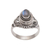 Labradorite locket ring, 'Shimmering Shrine' - Labradorite and Sterling Silver Locket Ring from Bali (image 2e) thumbail