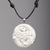 Bone pendant necklace, 'Guard Dragon' - Hand Carved Bone Pendant Necklace Dragon from Indonesia (image 2) thumbail