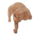 Wood sculpture, 'Napping Elephant' - Hand Carved Elephant Sculpture Natural Finish from Indonesia (image 2d) thumbail