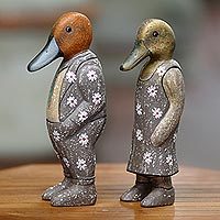 Floral Duck Fashionistas