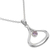 Amethyst pendant necklace, 'Unbreakable Purple' - Sterling Silver Amethyst Pendant Necklace from Indonesia