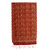Batik silk shawl, 'Puzzling Parang' - Hand Stamped Batik Patterned Pure Silk Shawl (image 2g) thumbail
