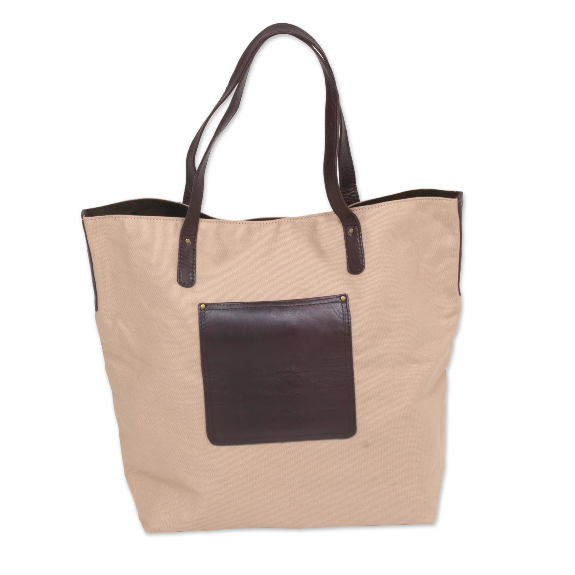 tote bag with interior pockets