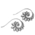 Sterling silver drop earrings, 'Spiral Buds' - Sterling Silver Drop Earrings Spiral Motif from Indonesia thumbail