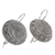 Sterling silver drop earrings, 'Bali Bubbles' - Handmade Balinese Sterling Silver Drop Style Earrings (image 2c) thumbail