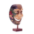 Wood mask, 'Gleeful Smile' - Balinese Handcrafted Hibiscus Wood Mask Butterfly Motif (image 2c) thumbail