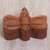 Wood puzzle box, 'Dragonfly' - Handmade Indonesian Dragonfly Suar Wood Decorative Box (image 2c) thumbail