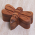 Wood puzzle box, 'Dragonfly' - Handmade Indonesian Dragonfly Suar Wood Decorative Box (image 2e) thumbail