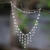 Zuchtperlen-Wasserfall-Halskette, 'Elegante Prinzessin'. - Zuchtperlen-Wasserfallkette aus Indonesien