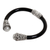 Cultured pearl cuff bracelet, 'Moon Romance' - Cultured Pearl Sterling Silver Cuff Bracelet from Indonesia (image 2e) thumbail
