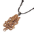 Bone pendant necklace, 'Ocean Dweller' - Hand Made Bone Pendant Necklace Octopus from Indonesia (image 2c) thumbail
