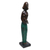 Wood sculpture, 'Lovely Mother' (17 inch) - Lovely 17 Inch Mother and Baby Sculpture in Hand Carved Wood (image 2d) thumbail