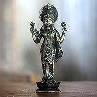 Bronze statuette, Elegant Lakshmi
