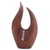 Wood sculpture, 'Fire Flames' - Hand Carved Natural Suar Wood Fire Flames Sculpture (image 2b) thumbail