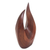 Wood sculpture, 'Fire Flames' - Hand Carved Natural Suar Wood Fire Flames Sculpture (image 2d) thumbail