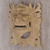 Wood mask, 'Our Lion Guardian' - Handcarved Jempinis Wood Mask Barong Ket Wall Decor