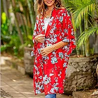 Featured review for Rayon robe, Holy Jasmine