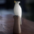 Wood sculpture, 'Double-Crested Cockatoo' - Hand Made Wood Sculpture Cocktaoo from Indonesia (image 2) thumbail