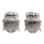 Sterling silver cufflinks, 'Coco Bug' - Beetle Cufflinks Featuring Lively Texture and Appearance thumbail