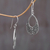 Sterling silver dangle earrings, 'Young Beauty' - Sterling Silver Openwork Dangle Earrings from Indonesia