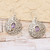 Amethyst dangle earrings, 'Purple Memories' - Amethyst and Sterling Silver Dangle Earrings from Indonesia