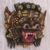 Wood mask, 'Bali Barong' - Hand Made Gold Colored Wood Mask from Indonesia (image 2b) thumbail