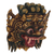Wood mask, 'Bali Barong' - Hand Made Gold Colored Wood Mask from Indonesia (image 2c) thumbail