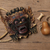Wood mask, 'Bali Barong' - Hand Made Gold Colored Wood Mask from Indonesia (image 2d) thumbail