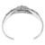 Sterling silver cuff bracelet, 'Widow Rangda' - Sterling Silver Cuff Bracelet from Indonesia (image 2e) thumbail