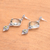 Prasiolite and peridot dangle earrings, 'Borobudur Glimmer' - Silver 925 Prasiolite and Peridot Dangle Earrings from Bali (image 2b) thumbail