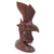 Wood sculpture, 'Flying Brown Eagle ' - Hand Carved Realistic Wood Eagle Sculpture from Bali (image 2d) thumbail