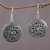 Sterling silver dangle earrings, 'Perfect Alignment' - Handcrafted Sterling Silver Dangle Earrings from Bali (image 2) thumbail