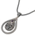 Amethyst pendant necklace, 'Floral Perception in Purple' - Sterling Silver Amethyst Floral Pendant Necklace Indonesia (image 2c) thumbail
