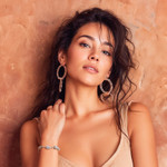 Rainbow moonstone link bracelet, 'Misty Domes' - Rainbow Moonstone Link Bracelet by Balinese Artisans