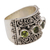 Peridot cocktail ring, 'Lucky Four' - Peridot and 925 Sterling Silver Multi-Stone Ring from Bali (image 2d) thumbail
