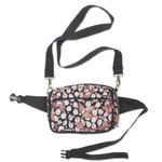 Cotton batik shoulder bag and waist pack, 'Copper Stalk' - Handmade Cotton Shoulder Bag with Batik Pattern