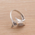 Sterling silver cocktail ring, 'Soaring Dolphin' - Artisan Crafted Sterling Silver Dolphin Cocktail Ring (image 2b) thumbail