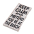 Wood sign, 'Keep Calm and Pretend' - Hand Made White Whimsical Beach Sign from Indonesia