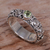 Peridot single stone ring, 'Swirls of Joy in Green' - Peridot and Sterling Silver Single Stone Ring from Indonesia (image 2) thumbail