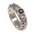 Cultured pearl single stone ring, 'Swirls of Joy in Brown' - Cultured Pearl Single Stone Ring from Indonesia thumbail