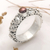 Cultured pearl single stone ring, 'Swirls of Joy in Brown' - Cultured Pearl Single Stone Ring from Indonesia (image 2c) thumbail
