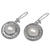 Cultured mabe pearl dangle earrings, 'Floral Orbs' - Cultured Mabe Pearl Floral Dangle Earrings from Indonesia (image 2c) thumbail