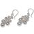 Sterling silver cluster earrings, 'Silver Grapes' - Sterling Silver Cluster Earrings from Indonesia (image 2c) thumbail