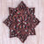 Wood wall relief, 'Balinese Spiral Flower' - Hand Carved Floral Wood Wall Relief from Indonesia (image 2b) thumbail