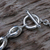 Men's sterling silver link bracelet, 'Shining Novas' - Sterling Silver Men's Link Bracelet from Indonesia (image 2b) thumbail