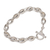 Men's sterling silver link bracelet, 'Shining Novas' - Sterling Silver Men's Link Bracelet from Indonesia (image 2c) thumbail