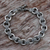 Sterling silver link bracelet, 'Spiral Bonds' - Sterling Silver Spiral Link Bracelet from Indonesia (image 2) thumbail